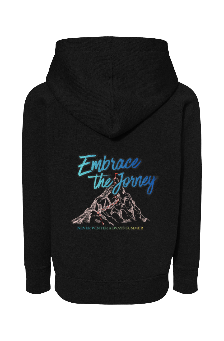 Blend Raglan Hooded Sweatshirt