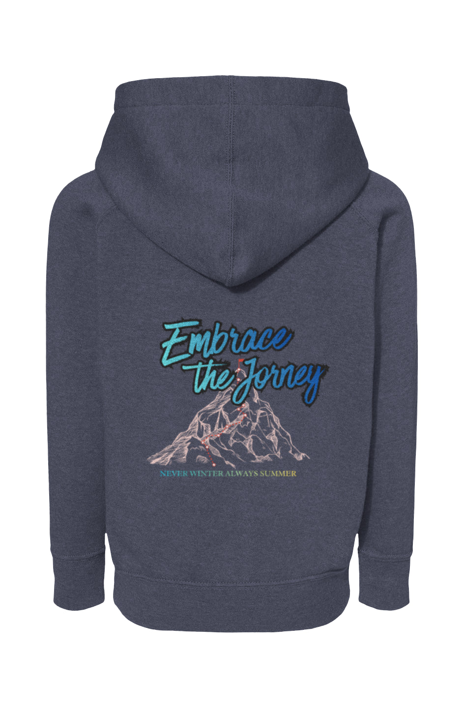 Blend Raglan Hooded Sweatshirt